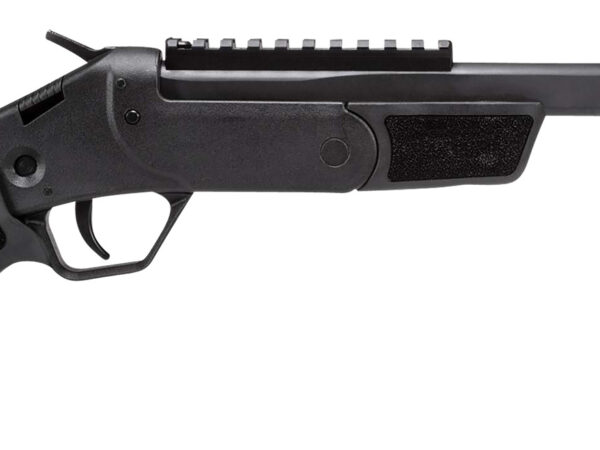 Rossi SSPB9-BKKIT Brawler  45 Colt (LC)/410 Gauge 1rd 9", Black, Textured Rubber Grips,  Optics Mount, Include Holster