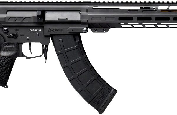 CMMG 86A7F0BAB Dissent MK47 7.62x39mm 30+1 (2) 14.30" P&W, Black Armor, Side Charging Handle Rec, 13.50" M-Lok Handguard, Side Folding Stock, Zeroed Grip, SVD Brake, 60/90 Ambi Safety, Adj. Gas Block