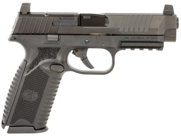 FN 66100718 509 MRD 9mm Luger 10+1 Black Black PVD Matte Black PVD