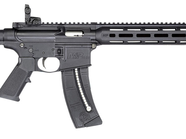 Smith & Wesson 14375 M&P15-22 Sport Bundle .22 LR 25+1 16.50" Black Threaded Barrel Polymer Receiver Black Handguard Grip