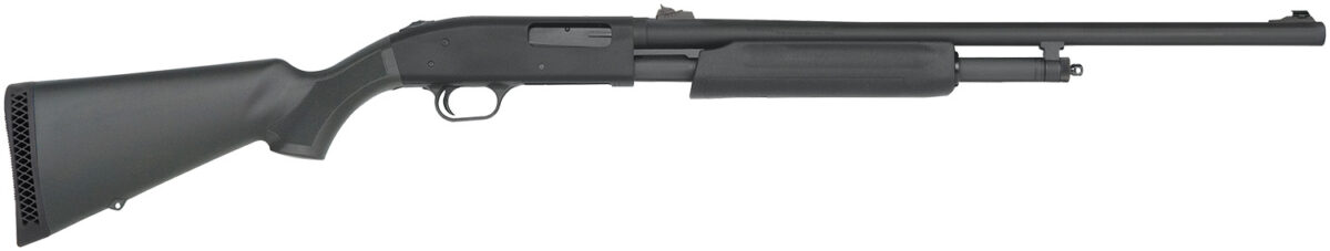 Mossberg 56435 500 Slugster 20 Gauge Pump 3" 5+1 24" Matte Blued Steel Barrel, Matte Blued Receiver, Fixed Synthetic Stock 1 170053
