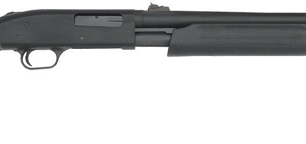 Mossberg 56435 500 Slugster 20 Gauge Pump 3" 5+1 24" Matte Blued Steel Barrel, Matte Blued Receiver, Fixed Synthetic Stock