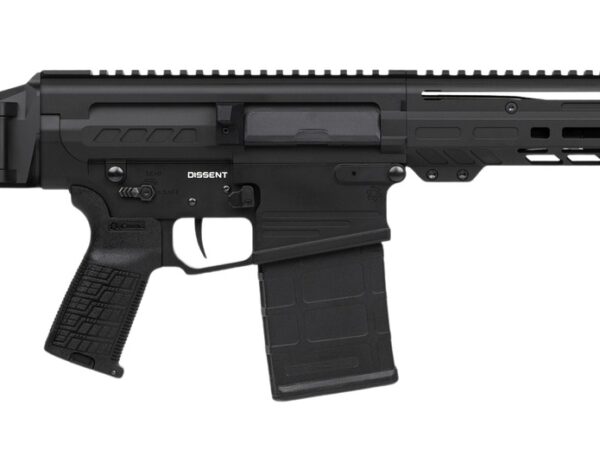 CMMG 33A380C-AB Dissent MK3 8.6 Blackout 20rd 12.50" Black Nitride 7075-T6 Aluminum Receiver 11" Proprietary Handguard CMMG Zeroed Grip