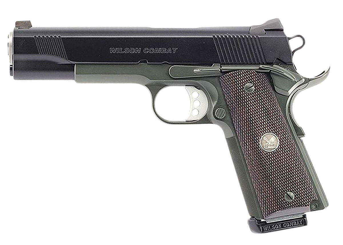 Wilson Combat WCQBTACA CQB *CA Compliant 45 ACP 8+1 5" Black Armor-Tuff 1 171315