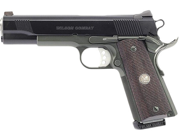 Wilson Combat WCQBTACA CQB *CA Compliant 45 ACP 8+1 5" Black Armor-Tuff