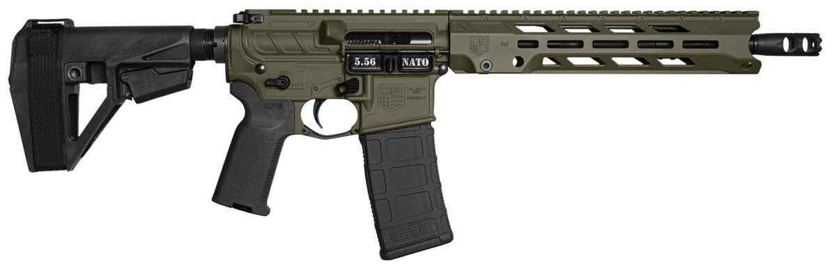 Diamondback DB1984K101 DB15 Obsidian 5.56 NATO 30+1 11.50" Black Nitride 11" M-LOK Handguard SBA5 Brace Magpul MOE K2 Grip 1 172498
