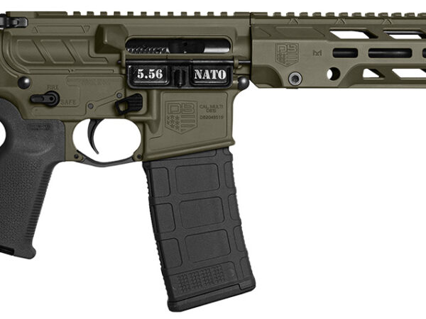 Diamondback DB1984K101 DB15 Obsidian 5.56 NATO 30+1 11.50" Black Nitride 11" M-LOK Handguard SBA5 Brace Magpul MOE K2 Grip