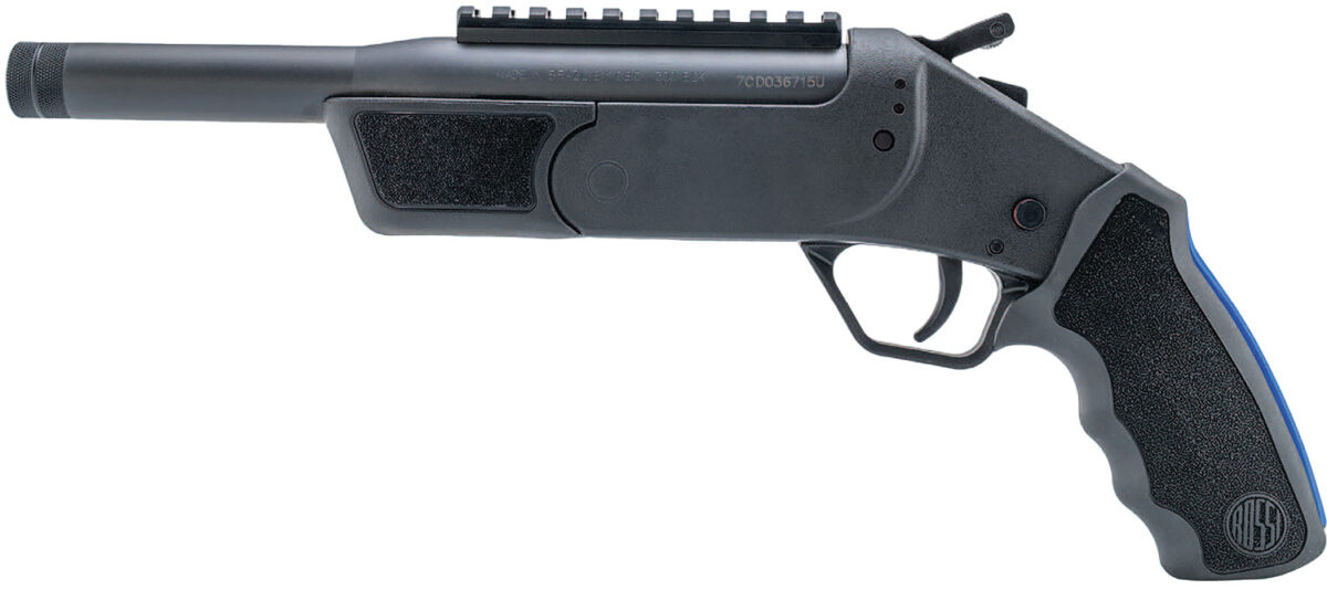 Rossi SSPB9300-BK Brawler 300 Blackout 1rd 9" Matte Black Single Shot Barrel, Picatinny Rail Receiver, Black Polymer Frame, Black Textured Rubber Grip 1 180833