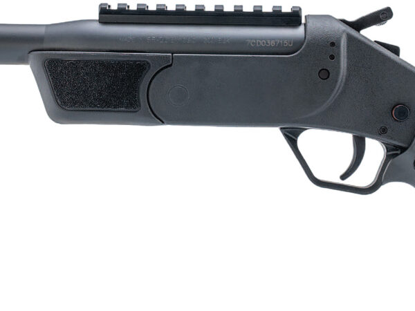 Rossi SSPB9300-BK Brawler  300 Blackout 1rd 9" Matte Black Single Shot Barrel, Picatinny Rail Receiver, Black Polymer Frame, Black Textured Rubber Grip