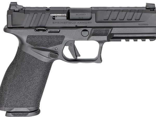 Springfield Armory EC9459BCAU Echelon *CA Compliant Full Size 9mm Luger 10+1 4.50" Black Melonite Barrel & Steel Optic Ready/Serrated Slide, Black Polymer Frame w/Picatinny Rail, Textured Grip