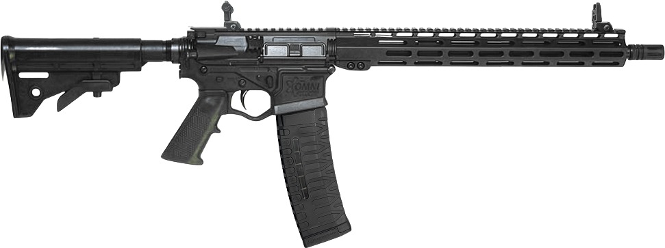 ATI ATIGAX556ML1560 Alpha Maxx 5.56 NATO 60+1 16" Black Threaded Barrel, Black Polymer Receiver w/Picatinny Rail, M-LOK Handguard, Adjustable Black Polymer Stock, A2 Grip 1 189582