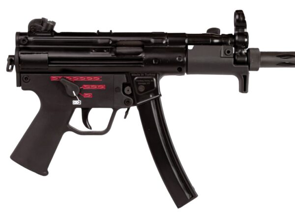 Century Arms HG6035NN AP5 Navy 9mm Luger 30+1 5.80" Manganese Phosphate Threaded Barrel, Black Lacquer Over Manganese Phosphate Steel Stamped Receiver, Picatinny Rear Cap, Black Navy Style Grip