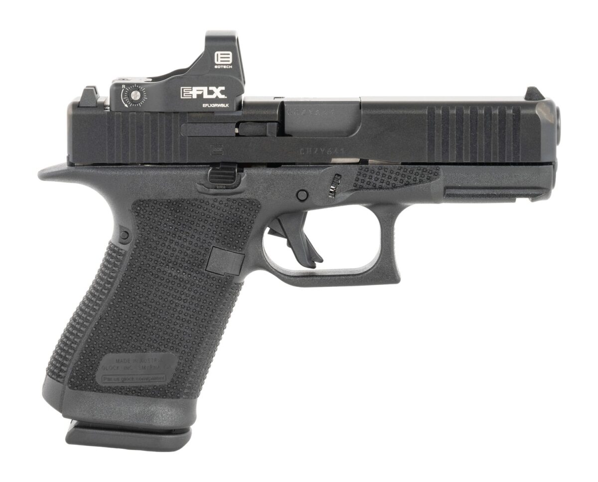 Glock P6195E203 G19 Gen6 w/EOTech 9mm Luger 15+1 4.02" Threaded Barrel, Steel Optic Ready/Serrated Slide, Polymer Frame w/Accessory Rail, Interchangeable Backstrap Grip, Ambidextrous 1 195509