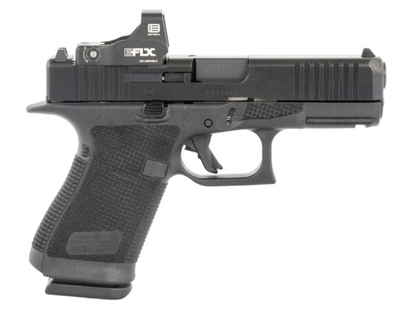 Glock P6195E203 G19 Gen6 w/EOTech 9mm Luger 15+1 4.02" Threaded Barrel, Steel Optic Ready/Serrated Slide, Polymer Frame w/Accessory Rail, Interchangeable Backstrap Grip, Ambidextrous