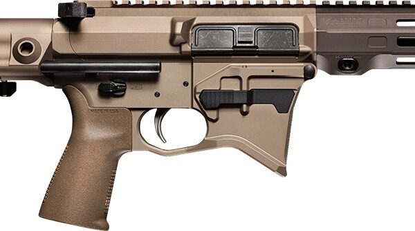 Maxim Defense  MD9 905 CQB 9mm Luger 5.50" Black Nitride Threaded Barrel, Arid Brown Anodized Aluminum Receiver w/Picatinny Rail, M-Rax/M-Slot Handguard, Arid Brown Polymer Maxim CQB Brace, Arid Brown