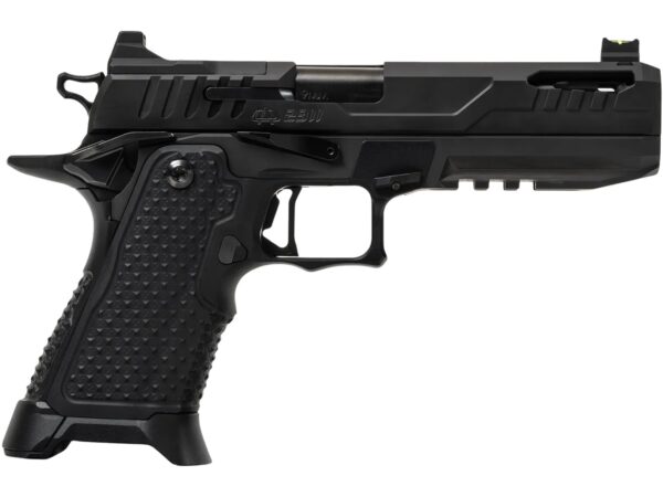 Oa Defense  2311 Pro Elite Full Size 9mm Luger 17+1 5" Ported Barrel, Black DLC Steel Optic Ready/Serrated Slide, Black Aluminum Frame w/Picatinny Rail, Black Aluminum Grip, Ambidextrous