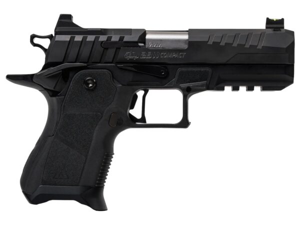 Oa Defense  2311 w/Plus Kit Compact 9mm Luger 17+1 4.25" Stainless Barrel, Black Steel Optic Ready/Serrated Slide, Black Aluminum Frame w/Picatinny Rail, Black Polymer Grip, Ambidextrous