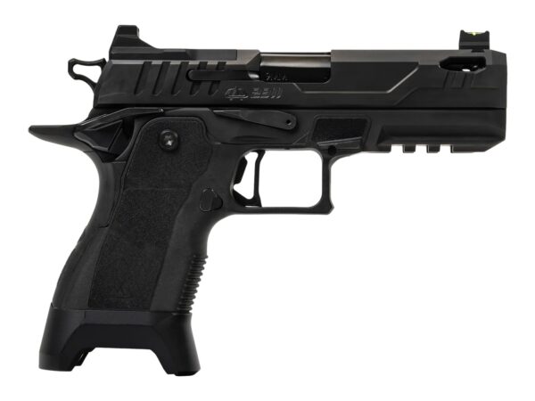 Oa Defense  2311 Pro w/Plus Kit Compact Frame 9mm Luger 17+1 4.25" Black Ported Barrel, DLC Black Steel Optic Ready/Serrated Slide, Black Aluminum Frame w/Picatinny Rail, Black Polymer Grip, Ambidextr