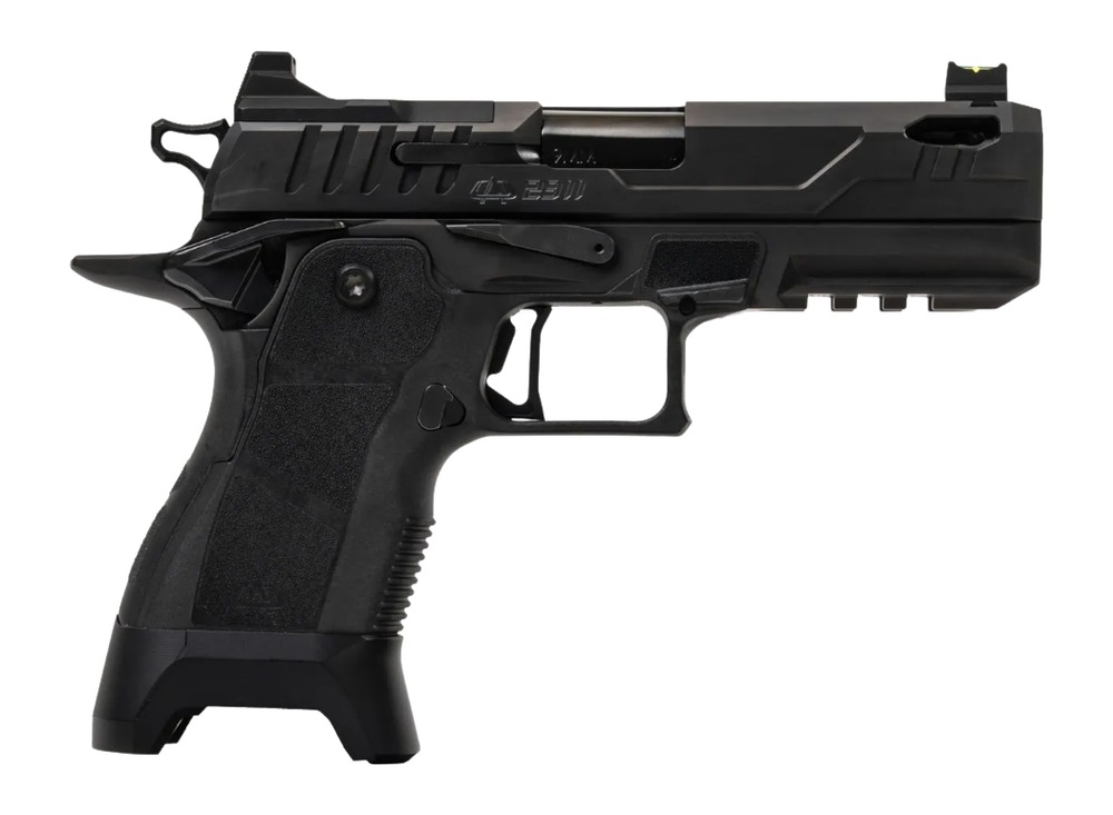 Oa Defense 2311 Pro w/Plus Kit Compact Frame 9mm Luger 17+1 4.25" Black DLC Black Steel Optic Ready/Serrated Slide, Black Aluminum Frame w/Picatinny Rail, Black Polymer Grip, Ambidextrous 1 196943