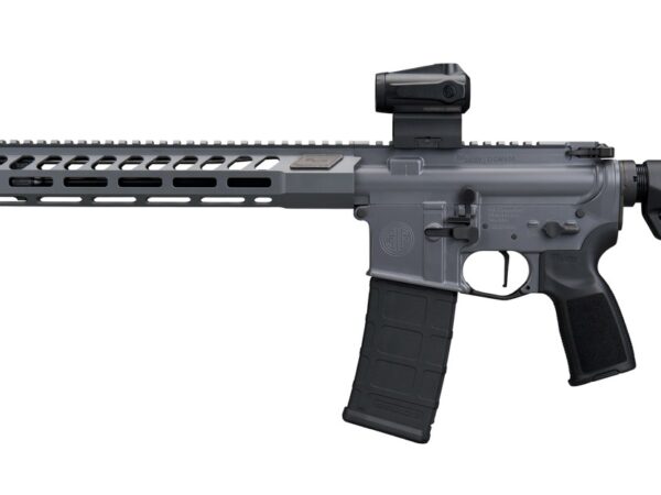 Sig Sauer RM400556N16BFORGECON M400 Forge 5.56 NATO 30+1 16" Concrete Gray Cerakote Alloy Receiver w/Picatinny Rail, M-LOK Handguard, Magpul SL-K Black Polymer Stock, Black Polymer Grip, Sig ROMEO MSR