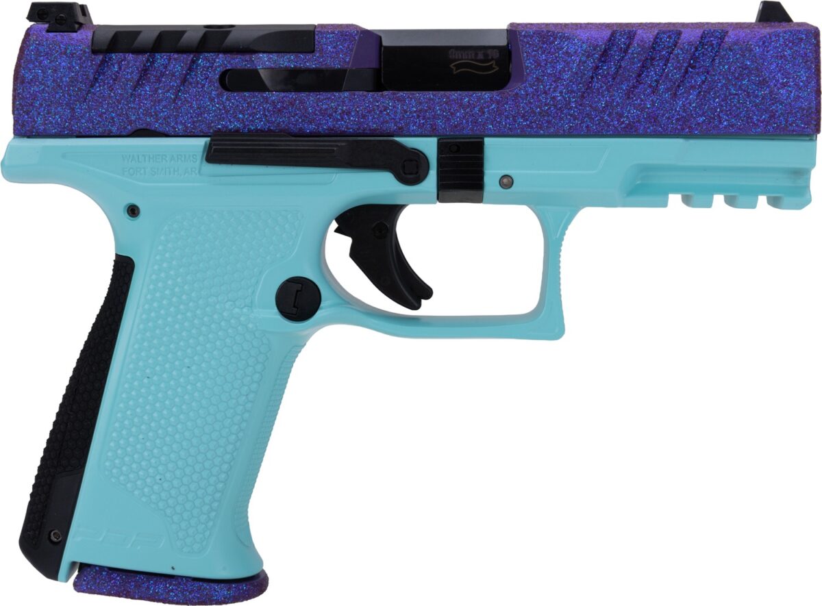 Walther Arms PDP F-Series Sports South Exclusive 9mm Luger 4" Polygonal Rifled Barrel, Optic Ready/Serrated Slide Polymer Frame w/Picatinny Rail 1 197086
