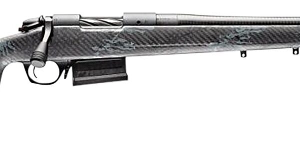 Bergara Rifles B14S7515CF B-14 Crest CF 25 Creedmoor 5+1 20" Carbon Fiber Threaded Barrel, Sniper Gray Cerakote Steel Drilled & Tapped Receiver, Fixed Carbon Fiber w/Black & Gray Sponge Accents Stock,