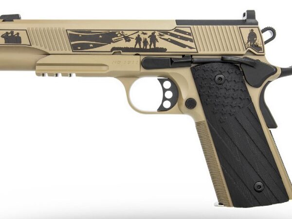 Kimber Mfg, Inc 3700897 Next Gen  45 ACP 7+1 5" Stainless Deep Crown Barrel, Stainless Stainless Steel Engraved/Optic Ready/Serrated Slide, Satin Stainless Steel Frame w/Beavertail, Black Walnut w/G10