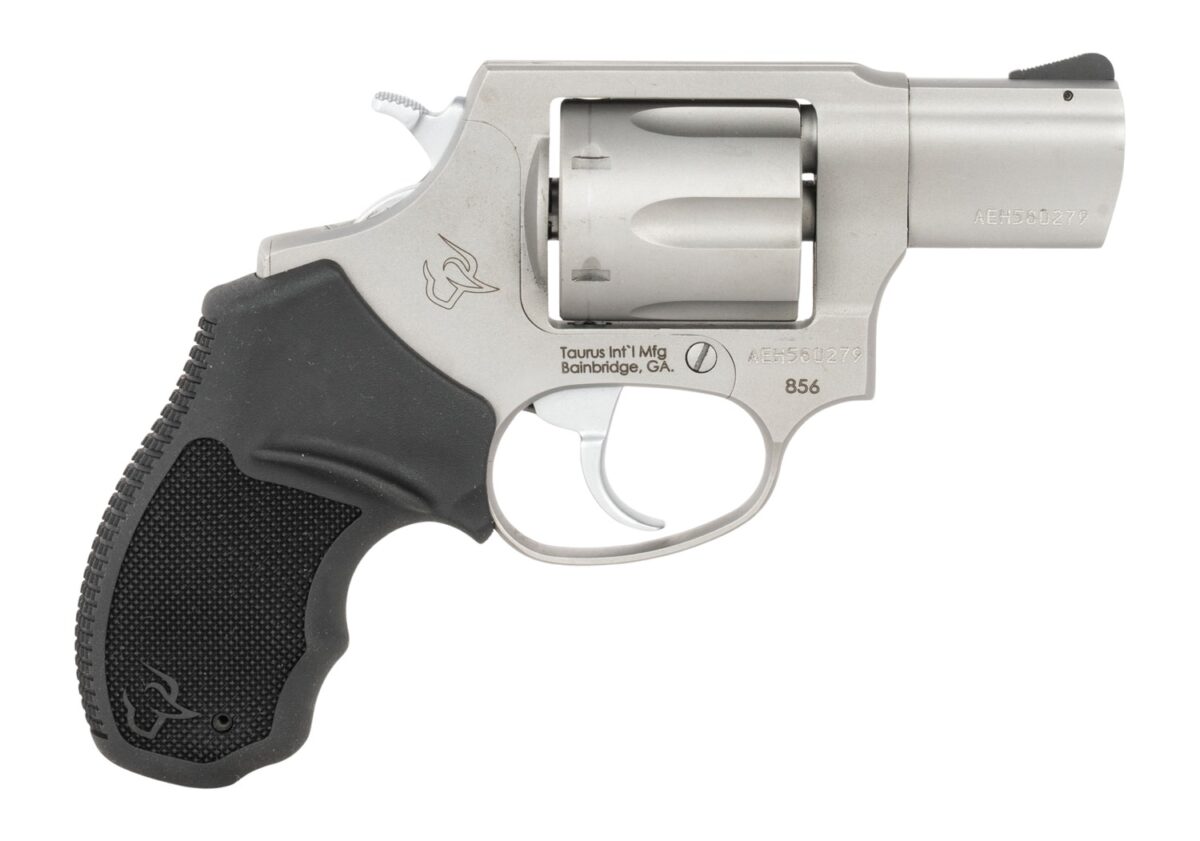 Taurus 2-85629-CK2 856 Small 38 Special +P 6 Shot 2" Matte Stainless Steel Barrel, Cylinder & Frame, Transfer Bar Safety, Exposed Hammer 1 199772