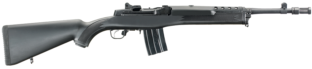 Ruger 5847 Mini-14 Tactical 223 Rem/5.56x45mm NATO 20+1 16.12" Threaded Factory Installed Flash Suppressor Barrel, Blued Alloy Steel, Synthetic Stock, Optics Ready 1 56842