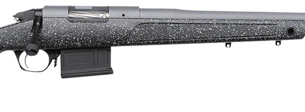 Bergara Rifles BPR2065MC Premier HMR Pro 6.5 Creedmoor 5+1 24" Threaded Barrel, Tactical Gray Cerakote,  Black with Gray Fleck Stock