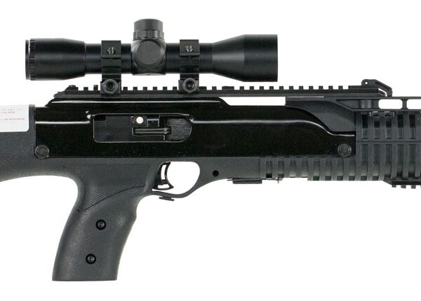 Hi-Point 4595TS4X32 4595TS Carbine 45 ACP Caliber with 17.50" Barrel, 9+1 Capacity, Black Metal Finish, Black All Weather Molded Stock & Black Polymer Grip Right Hand