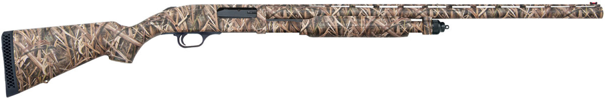 Mossberg 63521 835 Ulti-Mag 12 Gauge 5+1 3.5" 28" Vent Rib Barrel, Dual Extractors, Overall Mossy Oak Shadow Grass Blades, Synthetic Stock, Fiber Optic Sight, Includes Accu-Mag Chokes 1 90959