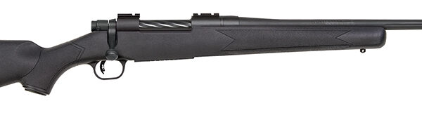 Mossberg 27884 Patriot  Full Size 270 Win 5+1 22" Matte Blued Fluted Barrel, Drilled & Tapped Matte Blued Stainless Steel Receiver, Fixed Synthetic Stock, Right Hand