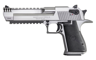 DE MK19 50AE 6" 7RD STS W/RAIL MB