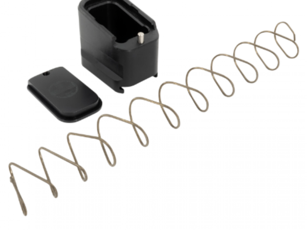 SHIELD ARMS GLOCK MAG EXT. - BLACK - GLOCK19/23 - (+5/9MM) (+4/.40)