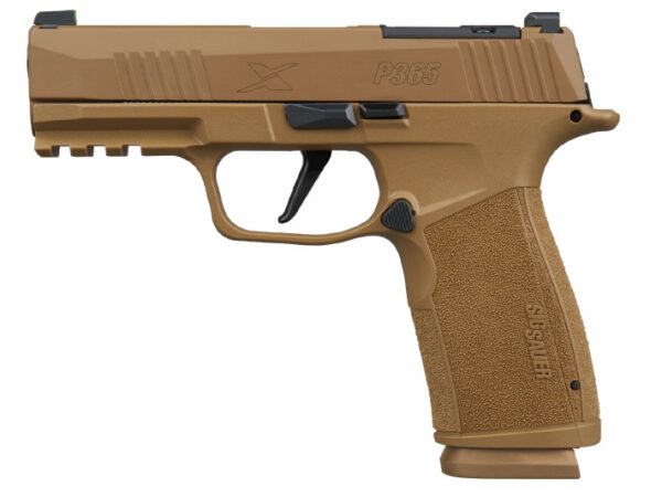SIG P365 XMACRO 3.7"9MM COYOTE 17RD