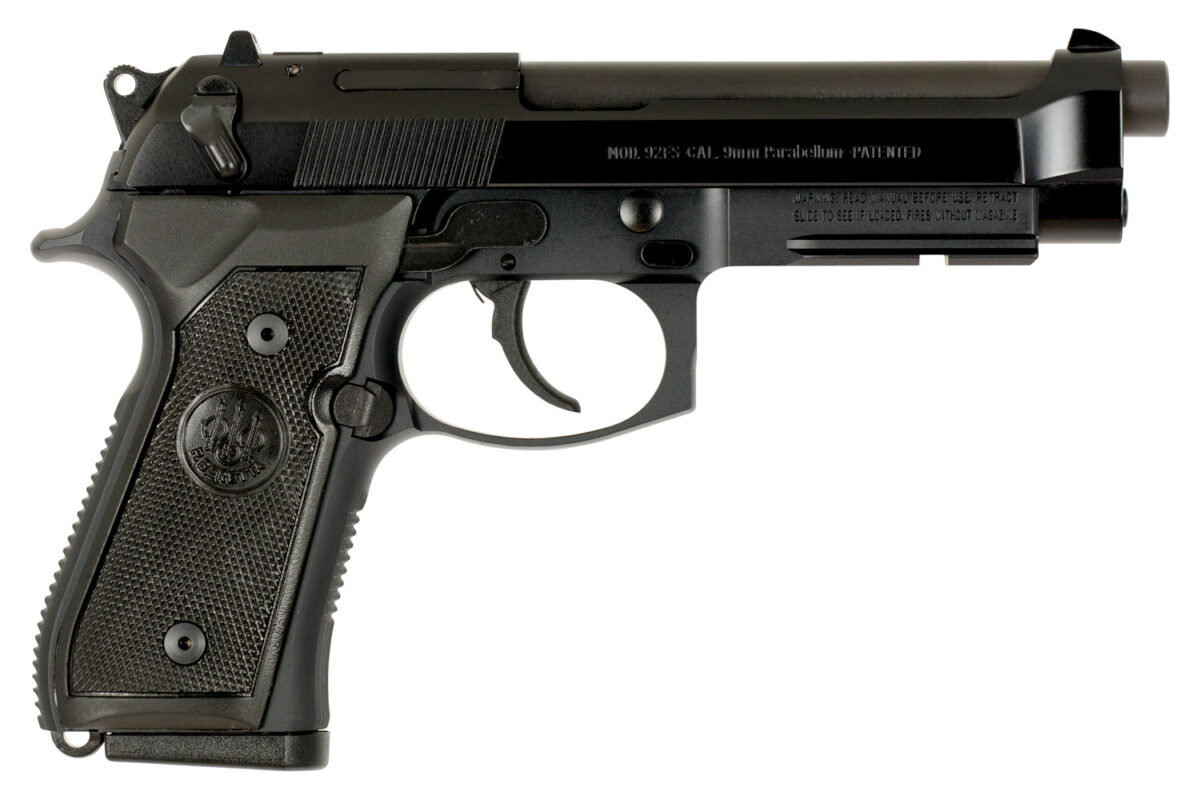 Beretta USA JS92M9A1CA M9A1 *CA Compliant Full Size Frame 9mm Luger 10+1, 4.90" Black Steel Barrel, Black Bruniton Serrated Steel Slide, Black Aluminum Frame w/Picatinny Rail 1 106571