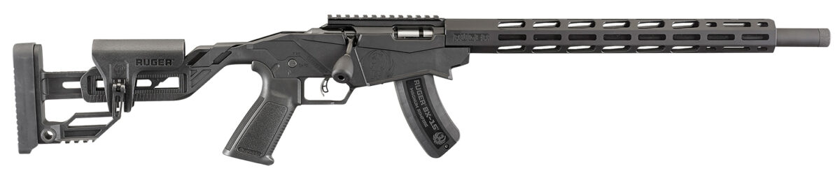 Ruger 8402 Precision Rimfire 17 HMR 15+1 18" Threaded 1137 Alloy Steel Barrel, Hard Coat Anodized Finish, Adjustable Quick-Fit Precision Stock, 0 MOA Picatinny Rail, Optics Ready 1 109419