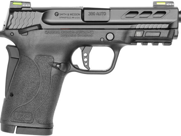 Smith & Wesson 12717 Performance Center M&P Shield EZ M2.0 380 ACP 3.80" 8+1 Black Black Armornite Stainless Steel Slide Black Polymer Grip