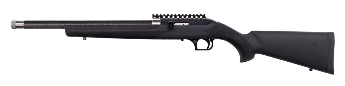 Magnum Research SSH22GT Magnum Lite SwitchBolt Full Size 22 LR 10+1 16.50" Black Anodized Carbon Steel/Threaded Barrel, Black w/Integral Scope Base Receiver, Black Fixed Hogue OverMolded Stock, Right 1 113406