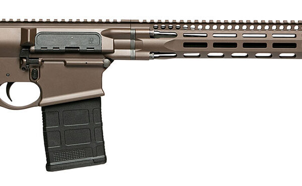 Daniel Defense 0216581690047 DD5 V5 Gen II 6.5 Creedmoor 20" 20+1 Mil-Spec Brown Cerakote 6 Position w/SoftTouch Overmolding Stock MLOK