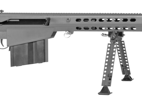 Barrett 18068 M107A1  50 BMG 20" 10+1 Tungsten Gray Cerakote Tungsten Gray Fixed with Sorbothane Recoil Pad Stock Black Polymer Grip