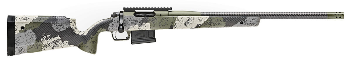 Springfield Armory BAW92265CMCFG 2020 WayPoint 6.5 Creedmoor 5+1 22" CF Evergreen Camo Hybrid Profile w/M-LOK Stock Mil-Spec Green Cerakote Right Hand 1 129953