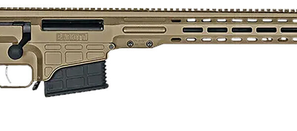 Barrett 18491 MRAD  308 Win 22" 10+1 Flat Dark Earth Cerakote Flat Dark Earth Folding with Adjustable LOP Stock Black Polymer Grip Right Hand