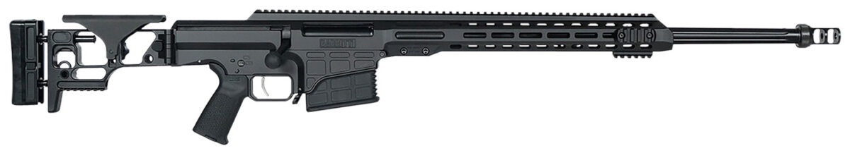 Barrett 18493 MRAD 308 Win 17" 10+1 Black Cerakote Black Folding with Adjustable LOP Stock Black Polymer Grip Right Hand 1 132794
