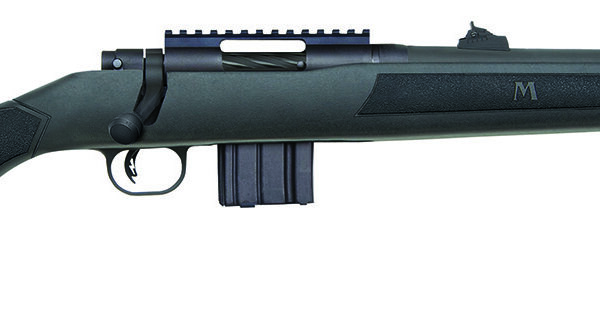 Mossberg 27707 MVP Patrol Full Size 300 Blackout 10+1 16.25" Matte Blued Threaded Bull Barrel, Matte Blued Stainless Steel Receiver w/Picatinny Rail, Black Fixed Synthetic Stock, Right Hand