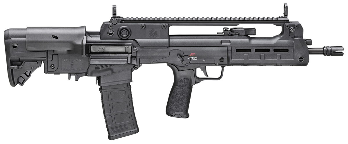 Springfield Armory HL916556B Hellion Bullpup 5.56x45mm NATO 16" 30+1 Black Rec/Barrel Black 5 Position Adjustable with Cheek Riser Stock Black Bravo Mod 3 Grip Ambidextrous Hand 1 142737