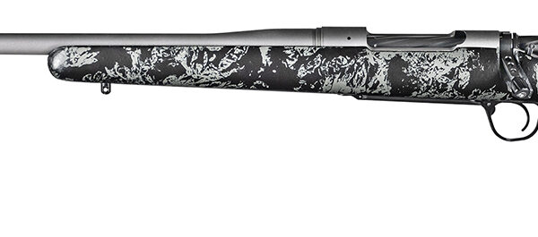 Christensen Arms 8010110900 Mesa FFT 6.5 PRC 4+1 20" Threaded Barrel, Tungsten Gray Cerakote, Black with Gray Webbing Stock, Left Hand
