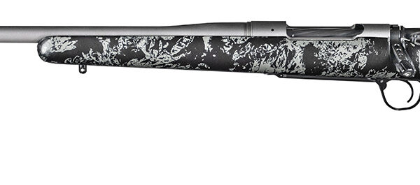 Christensen Arms 8010111300 Mesa FFT 7mm Rem Mag 3+1 22" Threaded Barrel, Tungsten Gray Cerakote, Black with Gray Webbing Stock, Left Hand