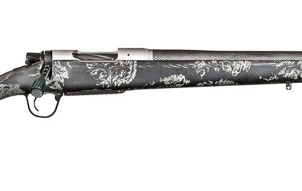 Christensen Arms 8010614100 Ridgeline FFT 280 Ackley Improved 3+1 22" Carbon Fiber/Threaded Barrel, Stainless Steel, Black with Gray Accents Stock